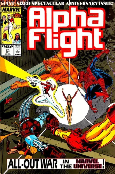 Cover of Alpha Flight #75