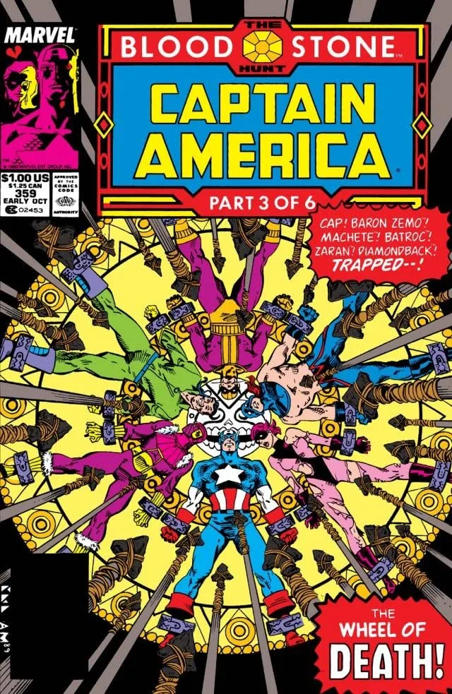 Cover of Captain America #359