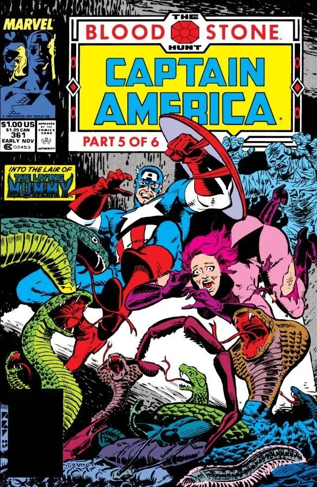 Cover of Captain America #361
