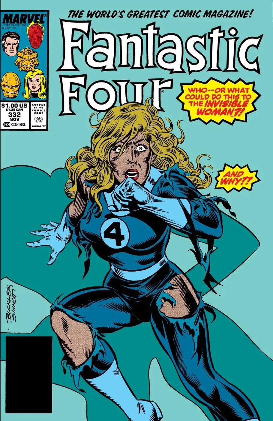 Cover of Fantastic Four #332