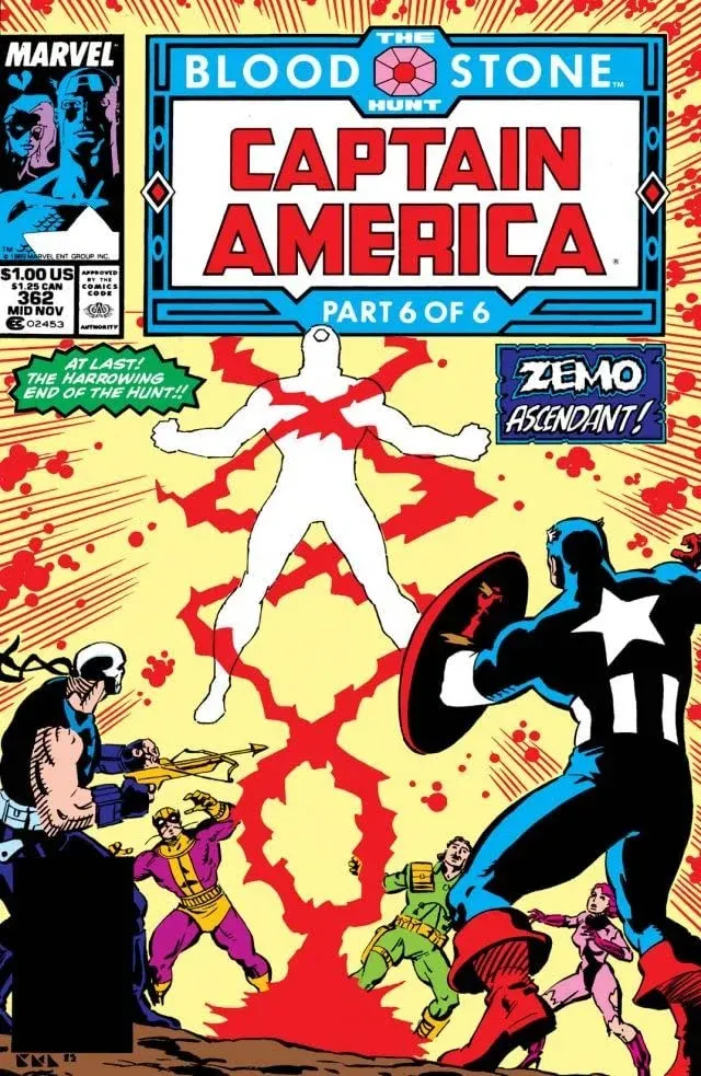 Cover of Captain America #362