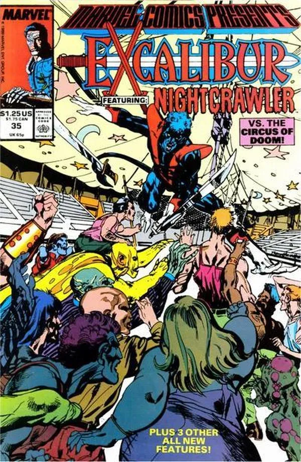 Cover of Marvel Comics Presents #35