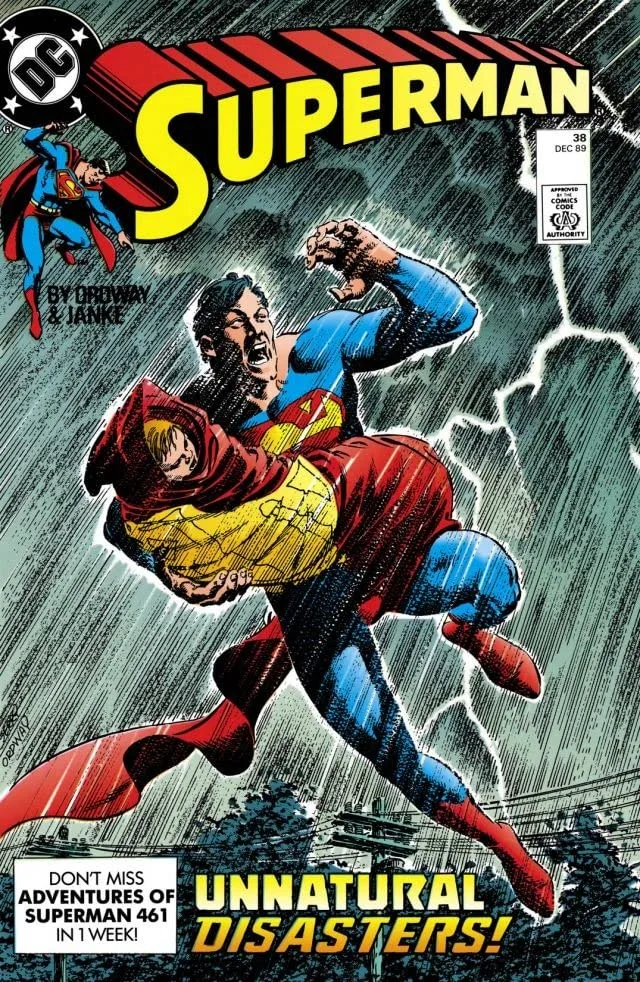 Cover of Superman #38