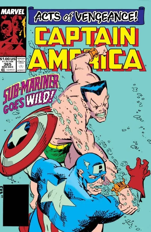 Cover of Captain America #365