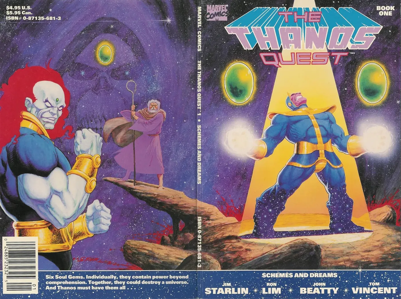 Cover of The Thanos Quest #1