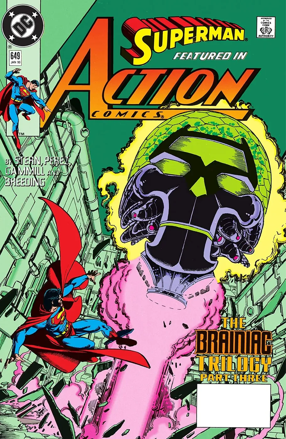 Cover of Action Comics #649