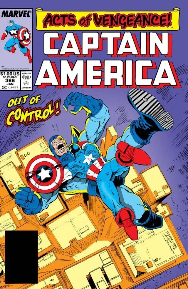 Cover of Captain America #366
