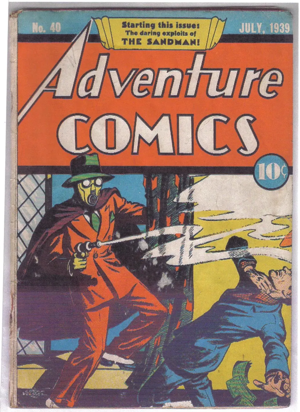 Cover of Adventure Comics #40