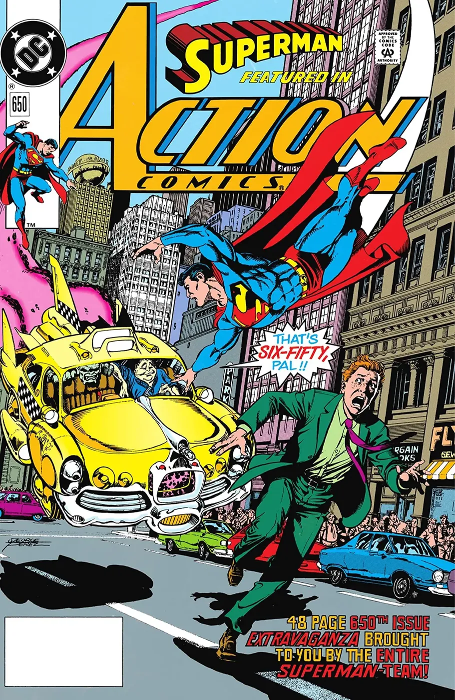 Cover of Action Comics #650