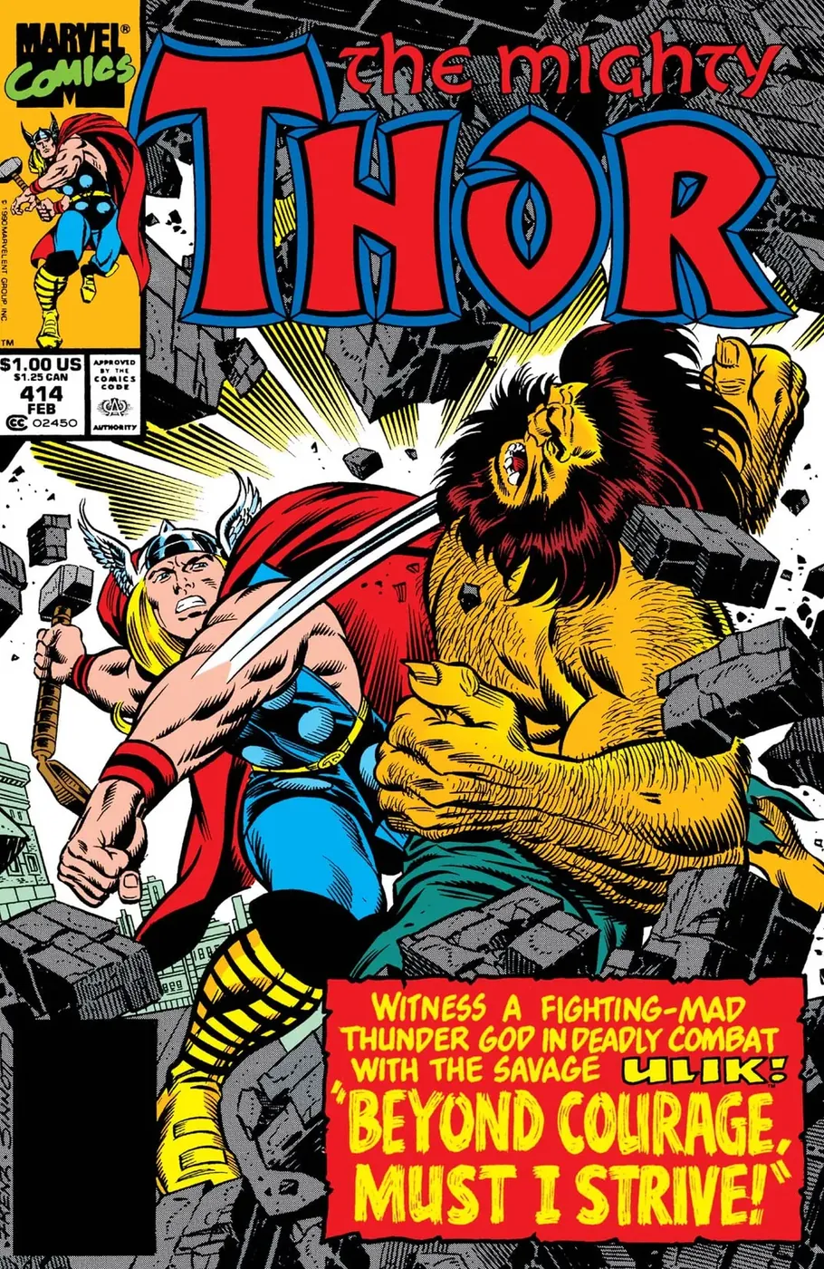 Cover of Thor #414