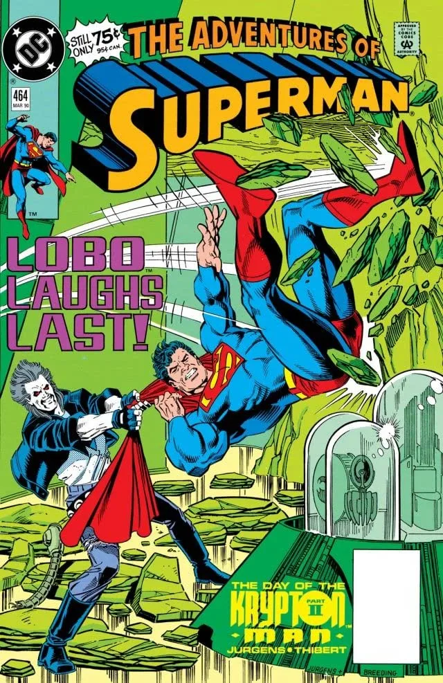 Cover of Adventures of Superman #464