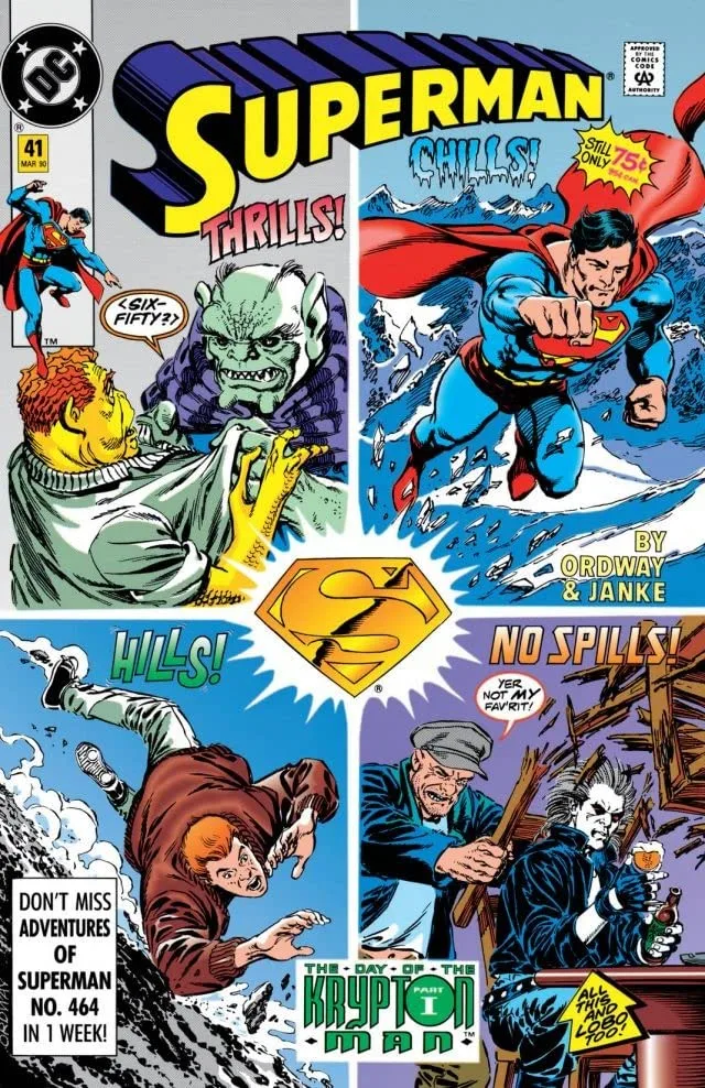 Cover of Superman #41