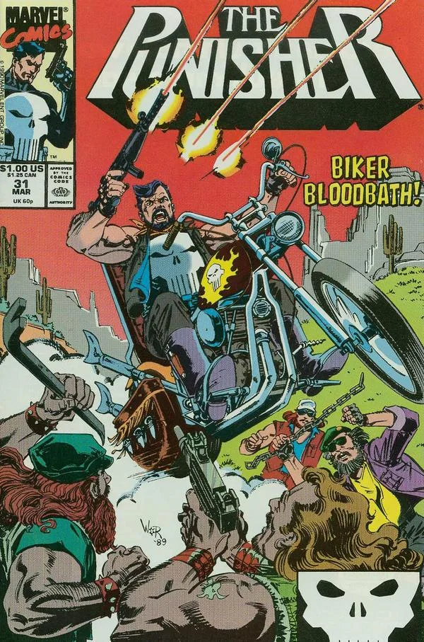Cover of The Punisher #31