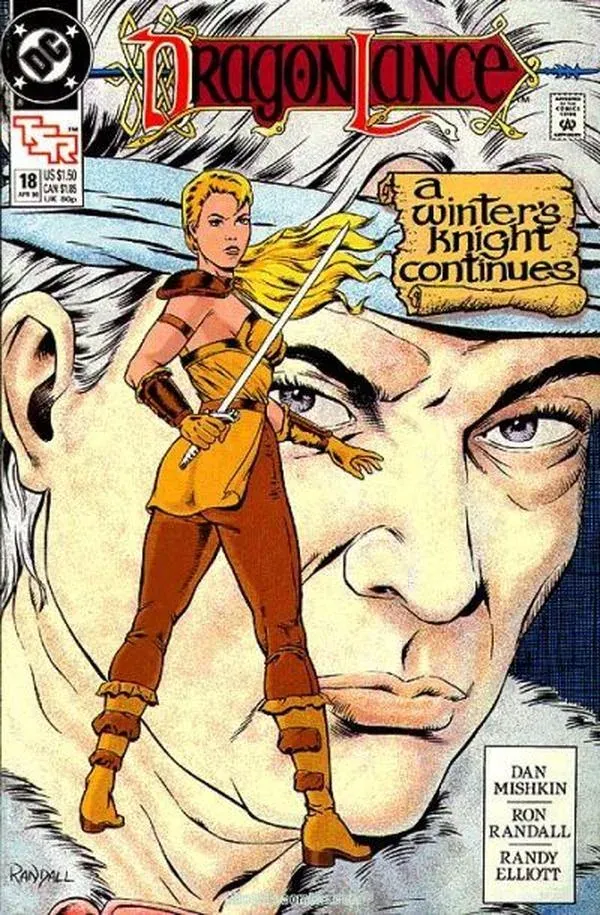 Cover of DragonLance Comic Book #18