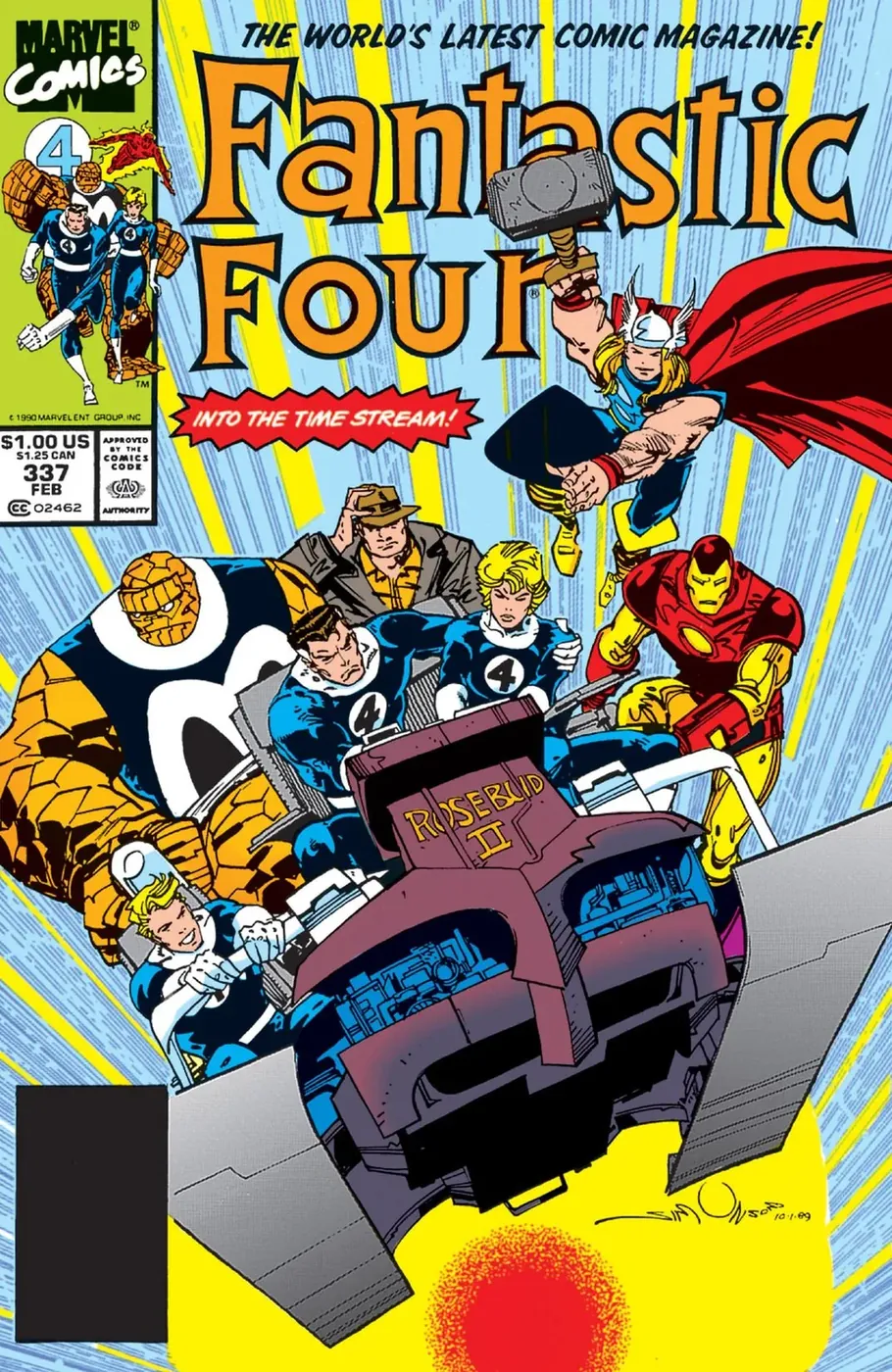 Cover of Fantastic Four #337