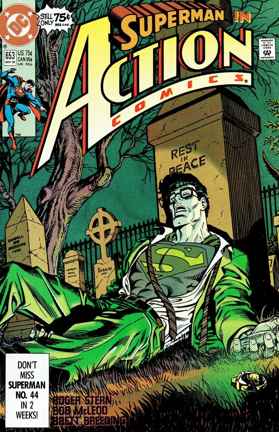 Cover of Action Comics #653