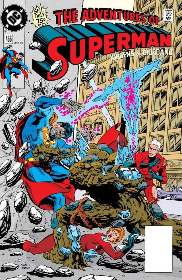 Cover of Adventures of Superman #466