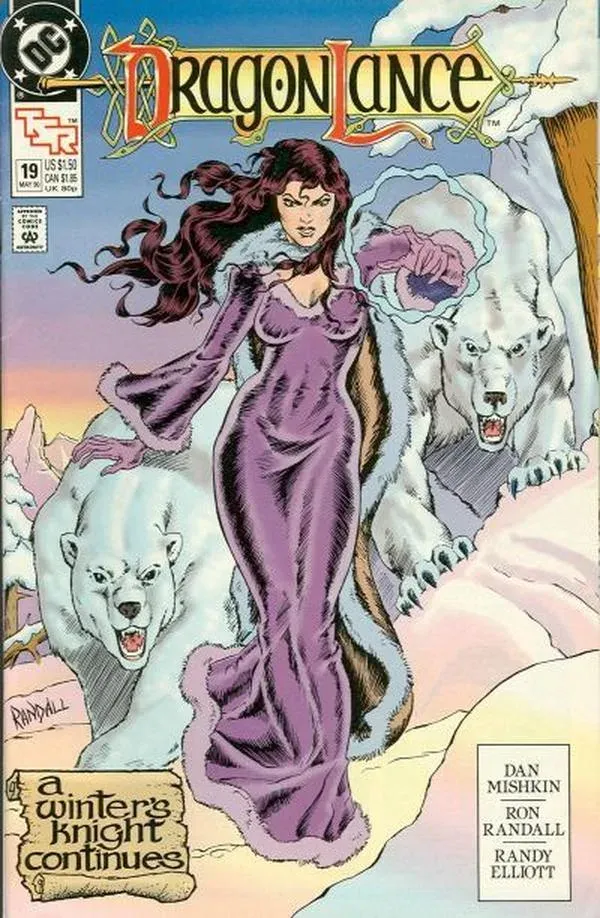 Cover of DragonLance Comic Book #19