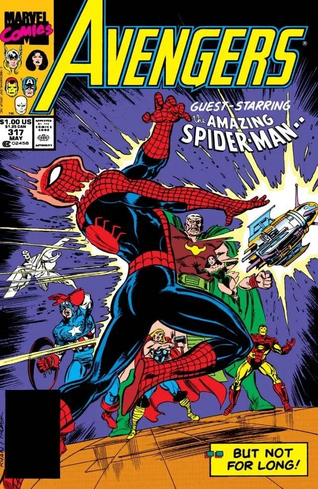 Cover of The Avengers #317