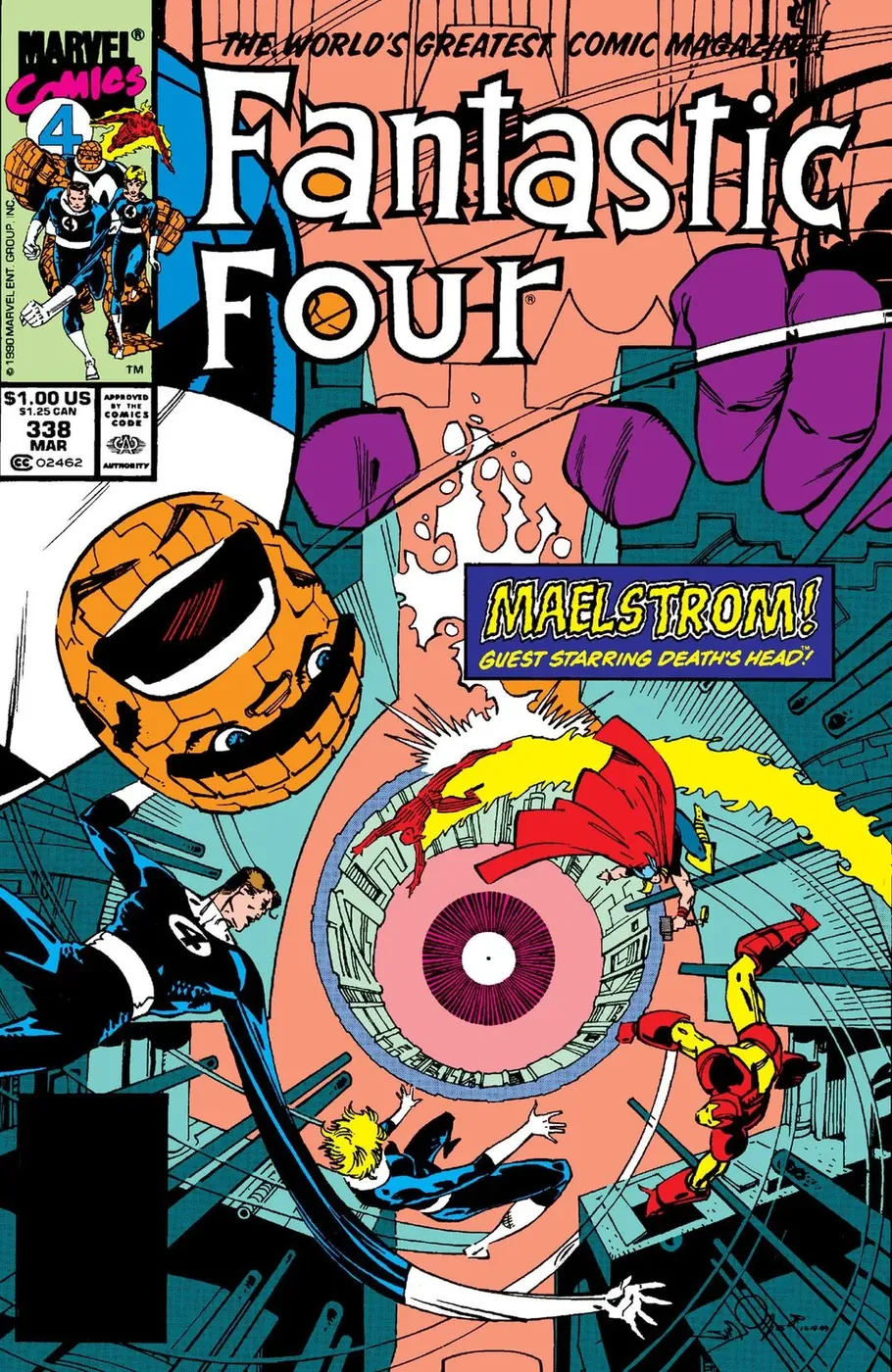 Cover of Fantastic Four #338