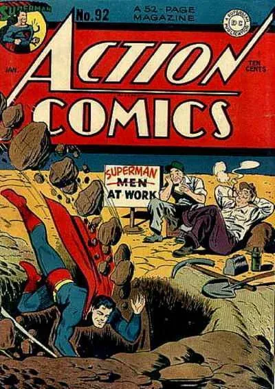 Cover of Action Comics #92