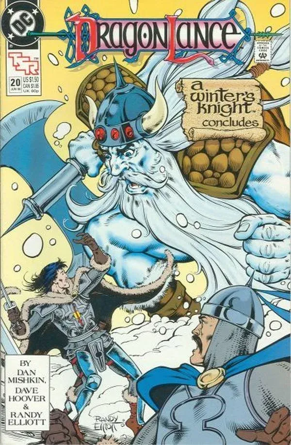 Cover of DragonLance Comic Book #20
