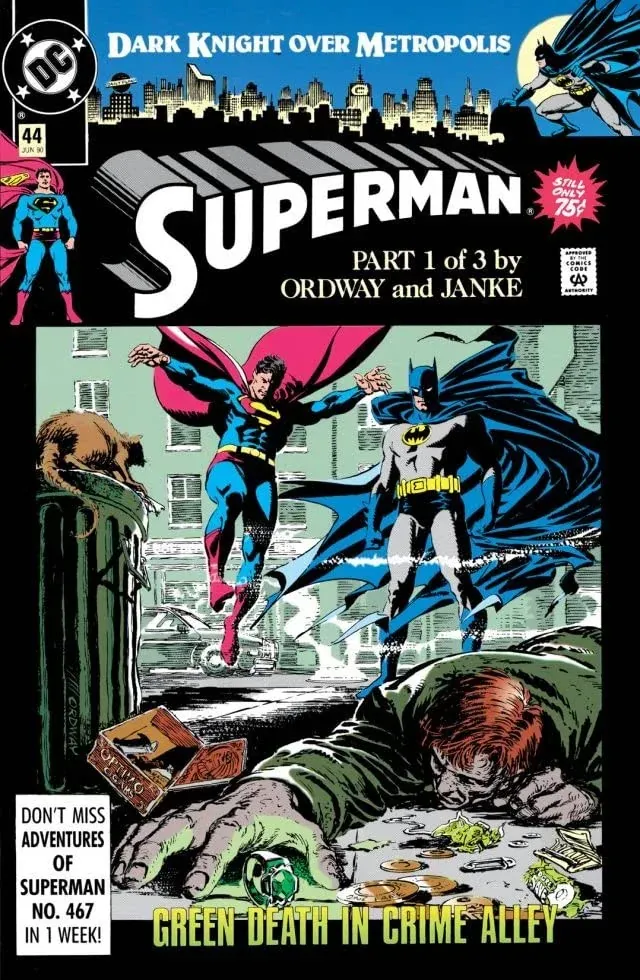 Cover of Superman #44