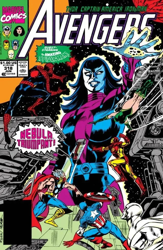 Cover of The Avengers #318