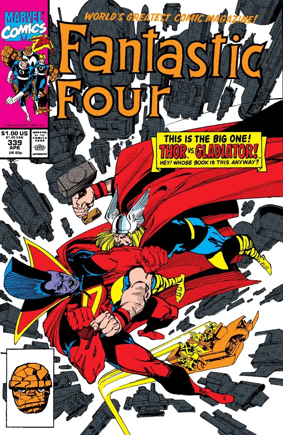 Cover of Fantastic Four #339