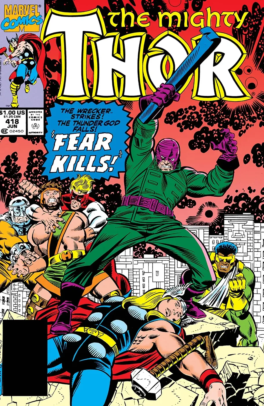 Cover of Thor #418