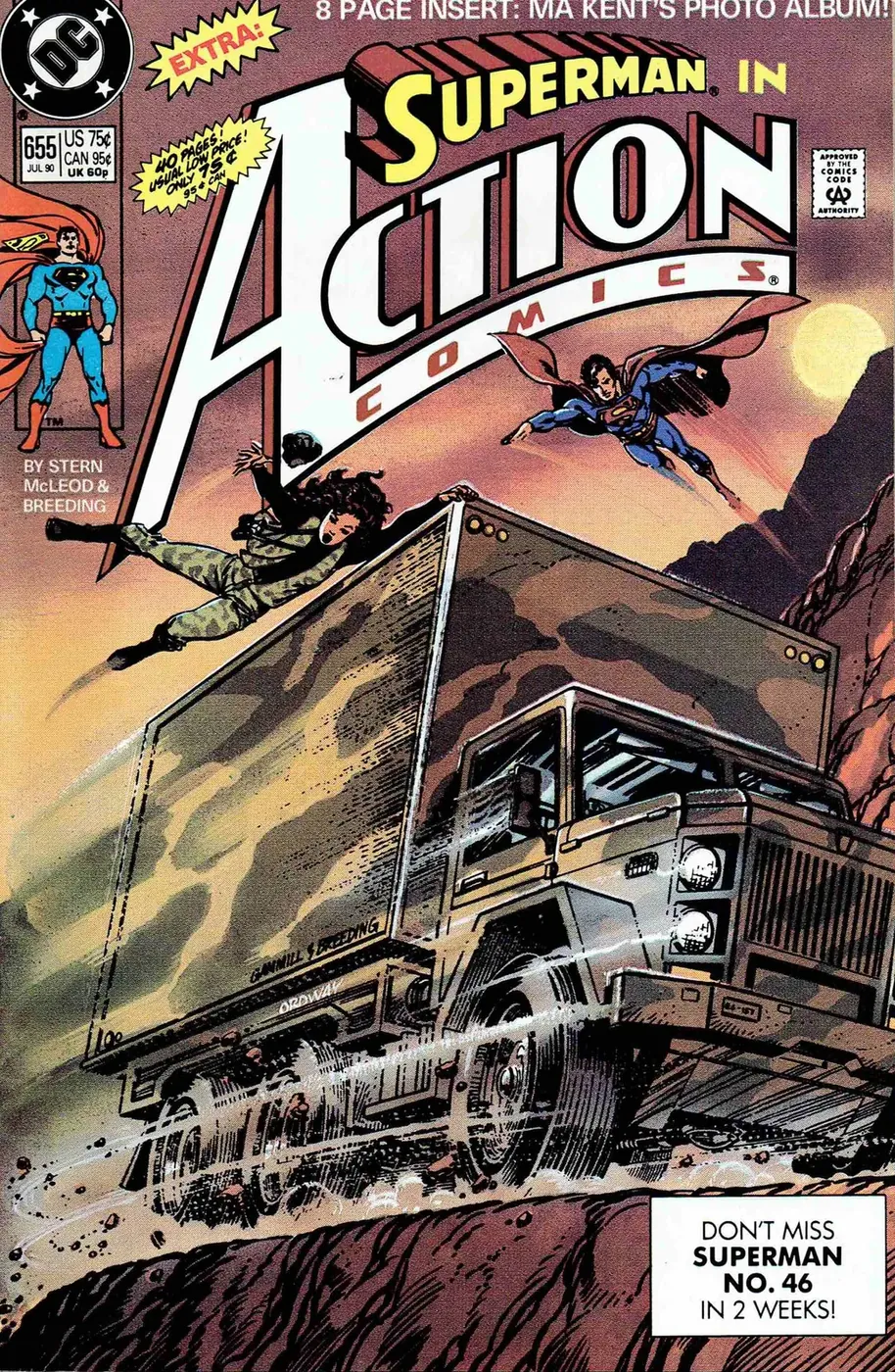 Cover of Action Comics #655
