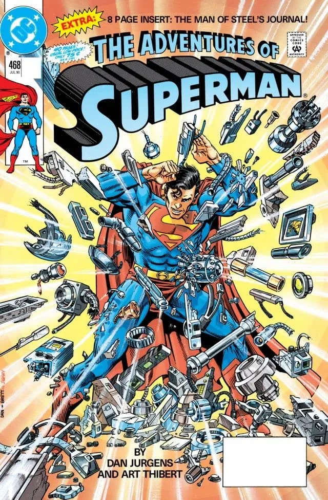 Cover of Adventures of Superman #468