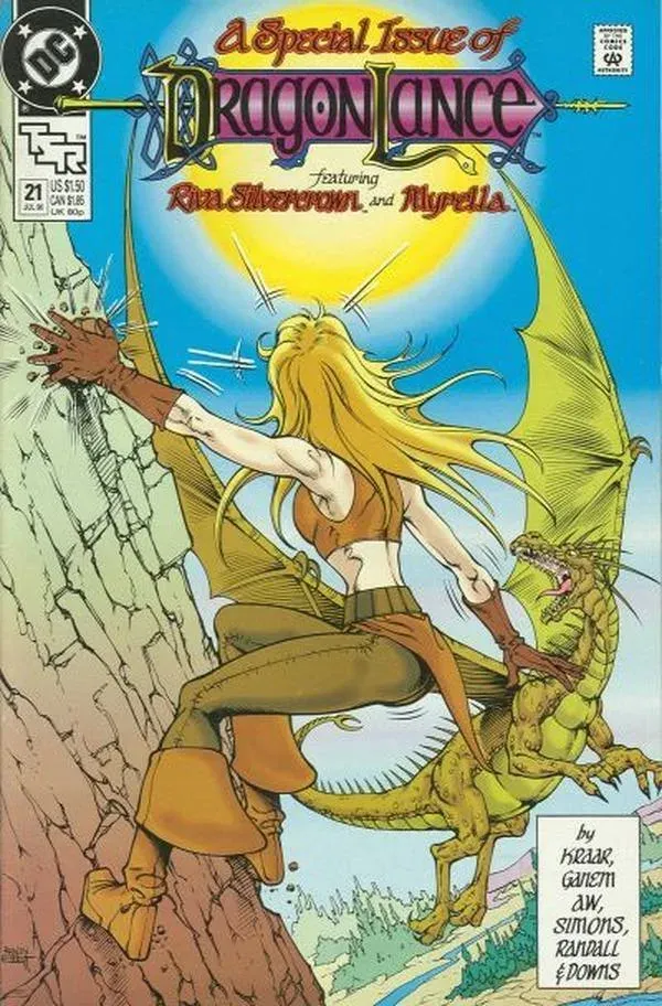 Cover of DragonLance Comic Book #21