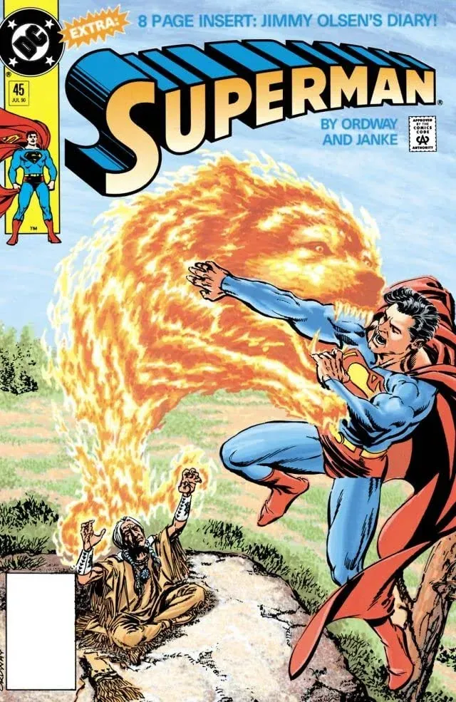 Cover of Superman #45