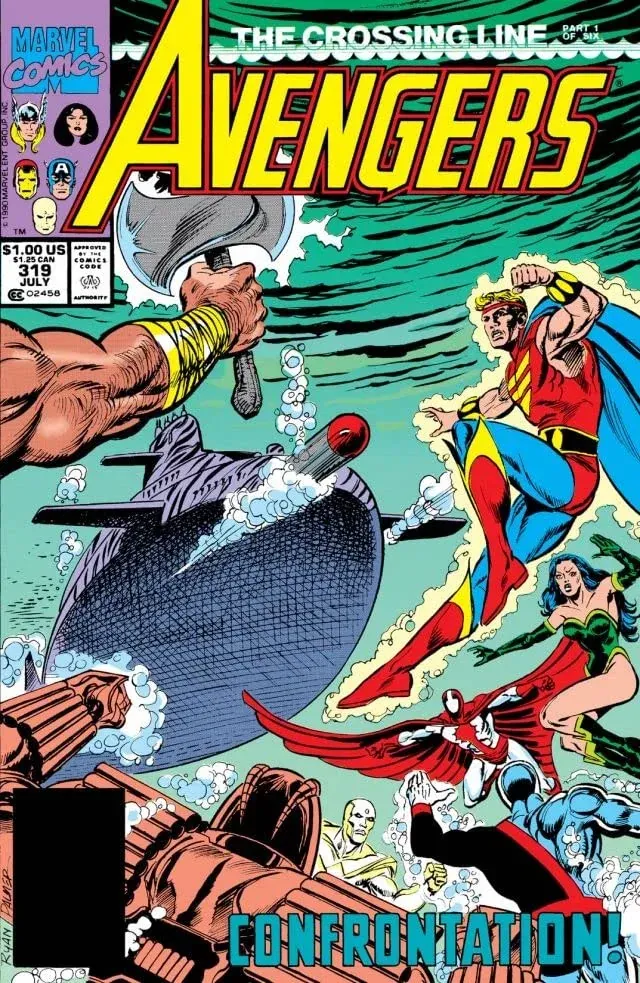 Cover of The Avengers #319