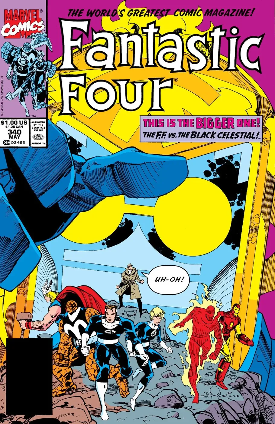 Cover of Fantastic Four #340