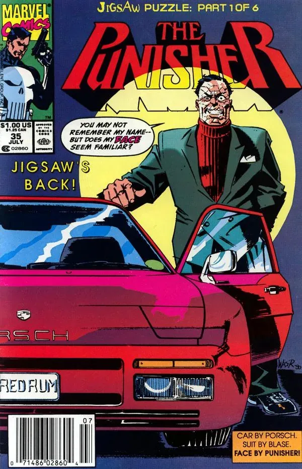 Cover of The Punisher #35