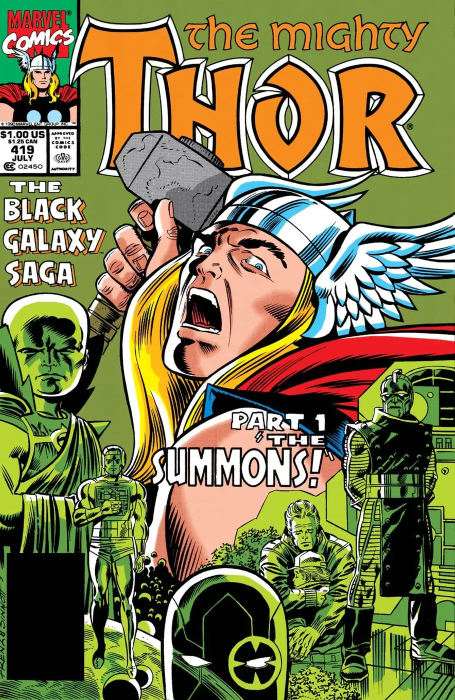 Cover of Thor #419