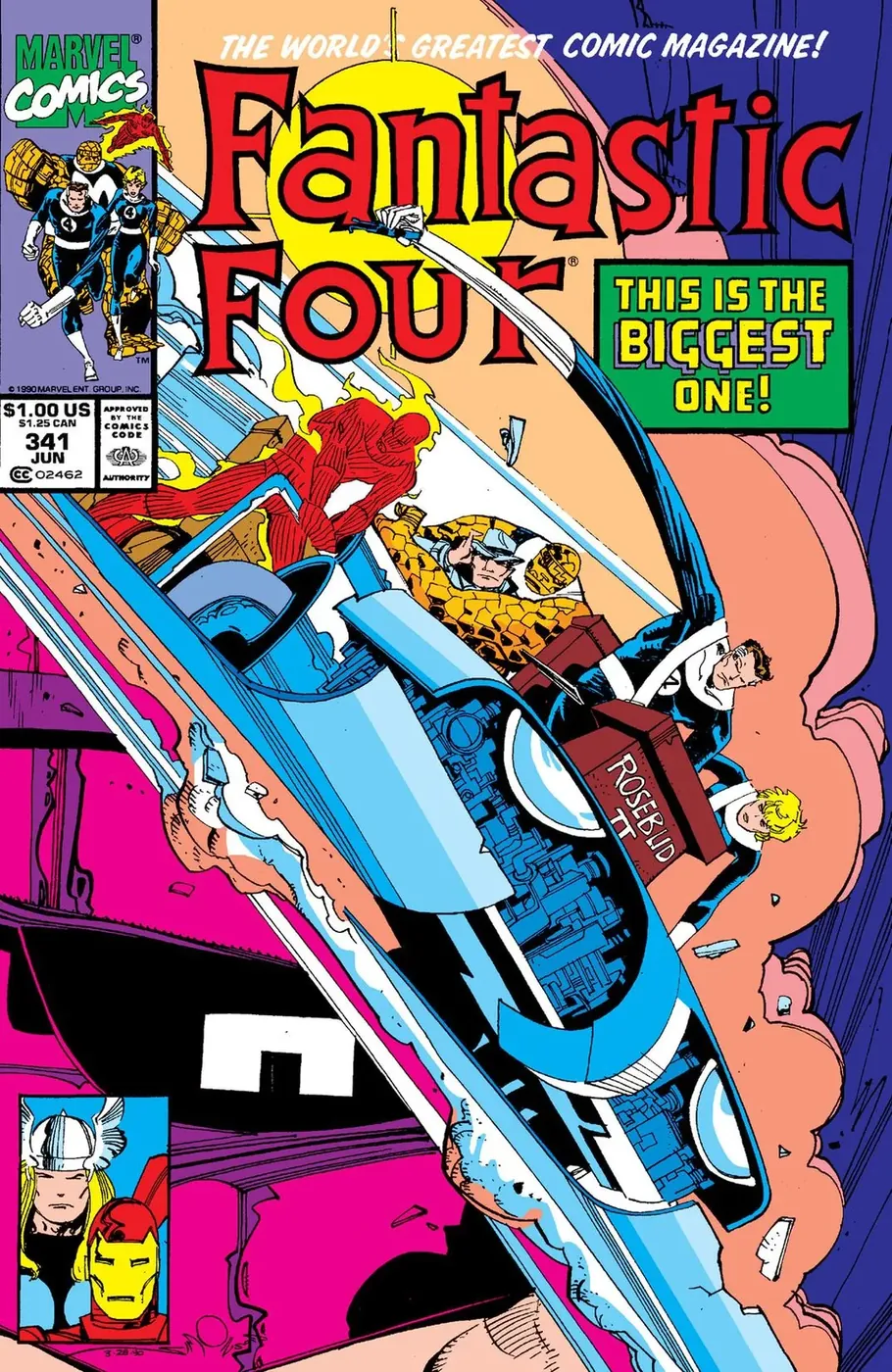 Cover of Fantastic Four #341