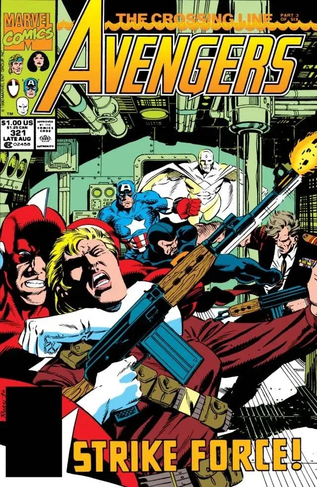 Cover of The Avengers #321