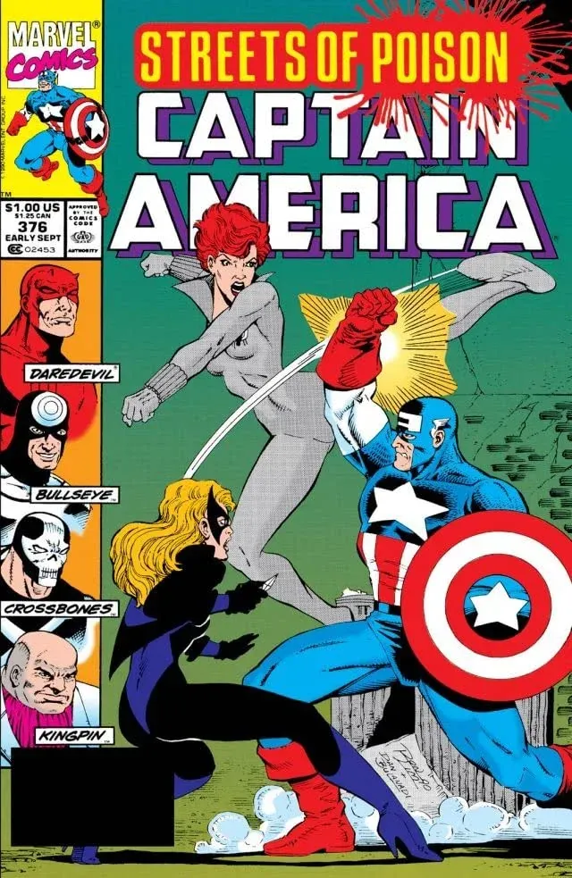 Cover of Captain America #376