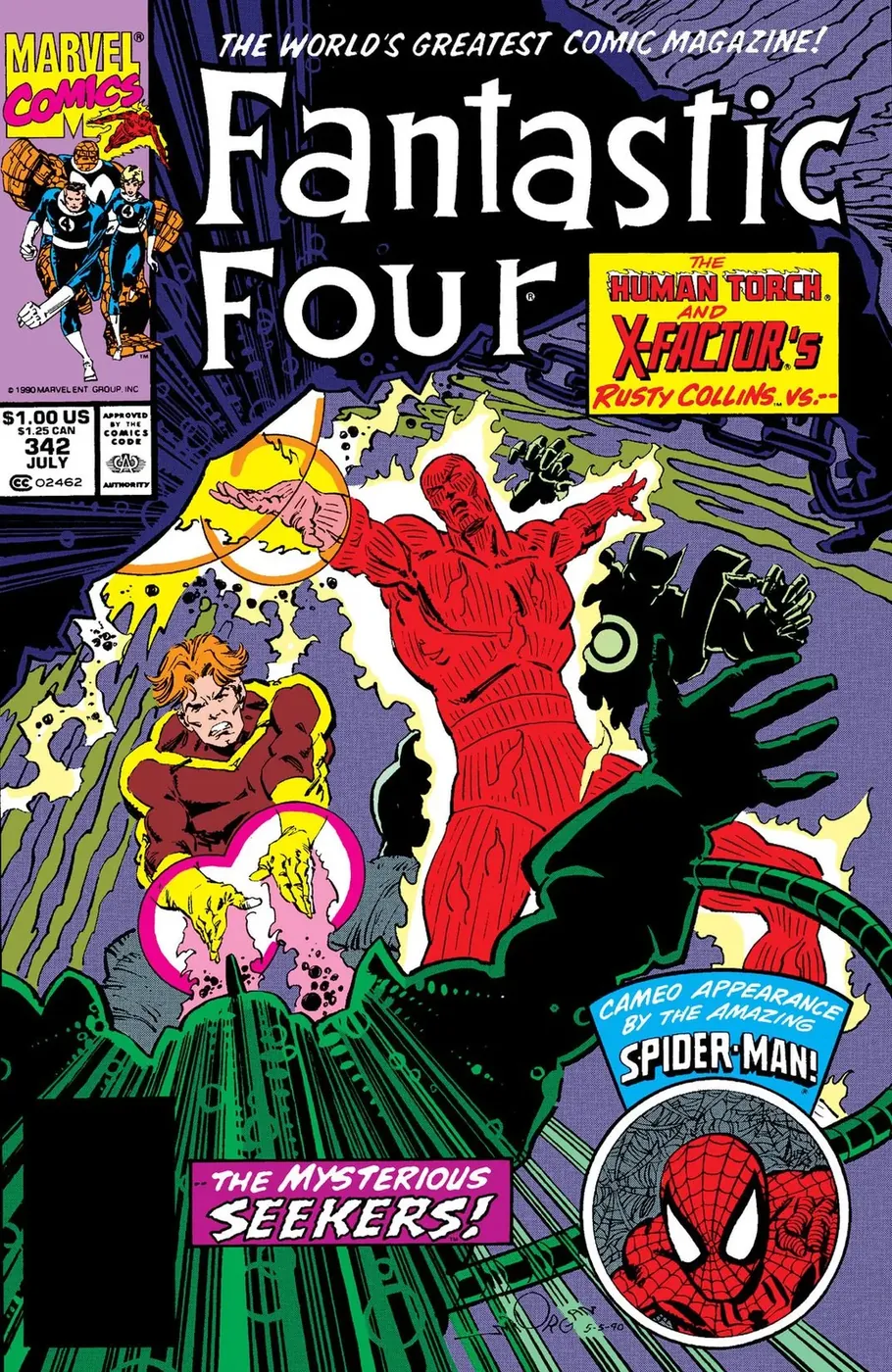 Cover of Fantastic Four #342
