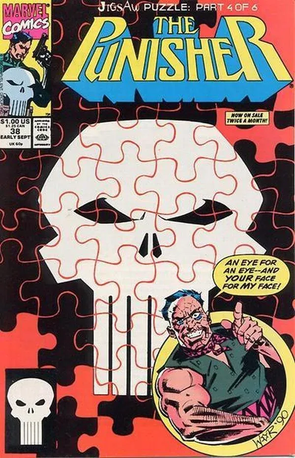 Cover of The Punisher #38