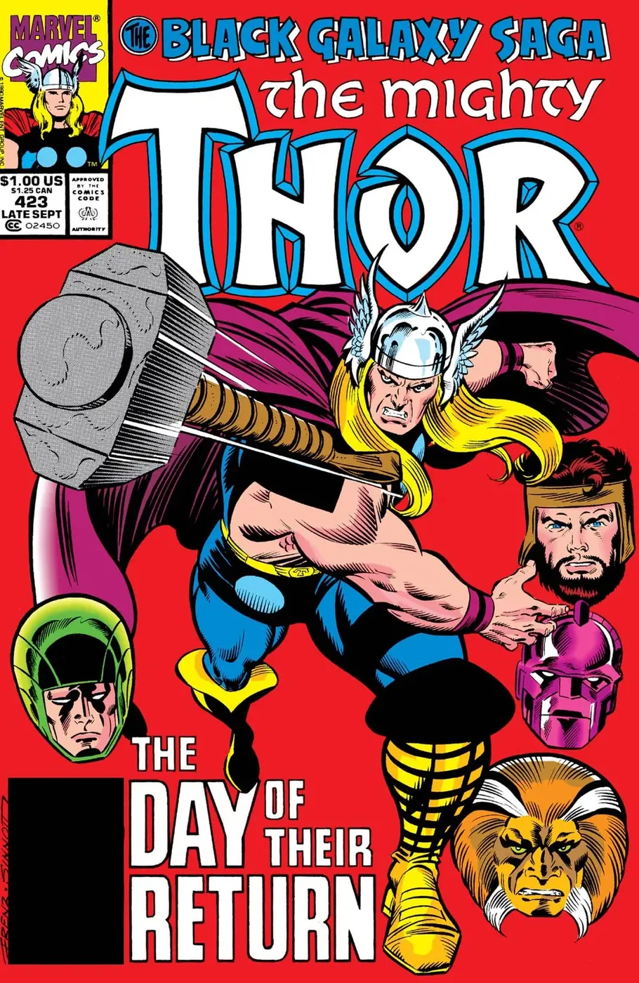 Cover of Thor #423