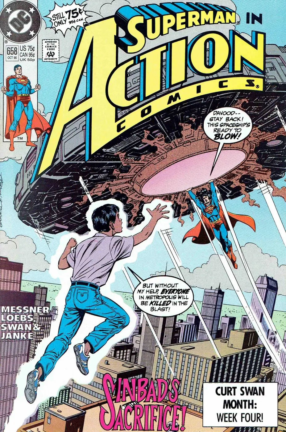 Cover of Action Comics #658