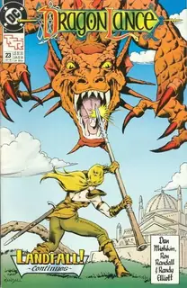 Cover of DragonLance Comic Book #23