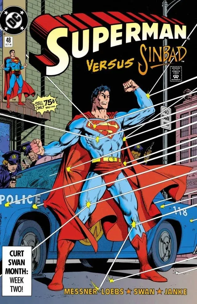 Cover of Superman #48