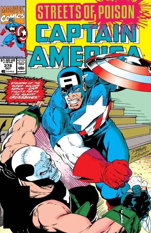 Cover of Captain America #378