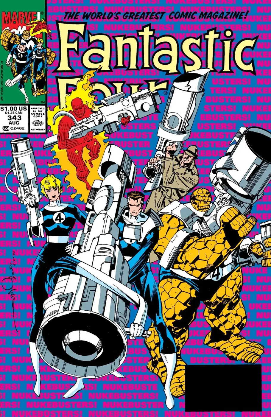 Cover of Fantastic Four #343