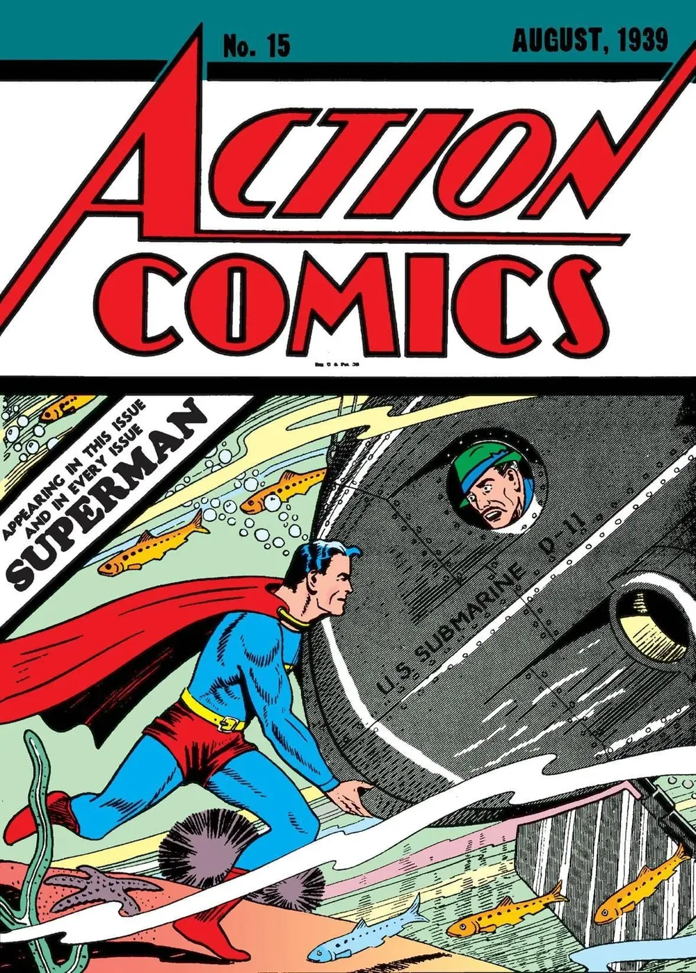 Cover of Action Comics #15